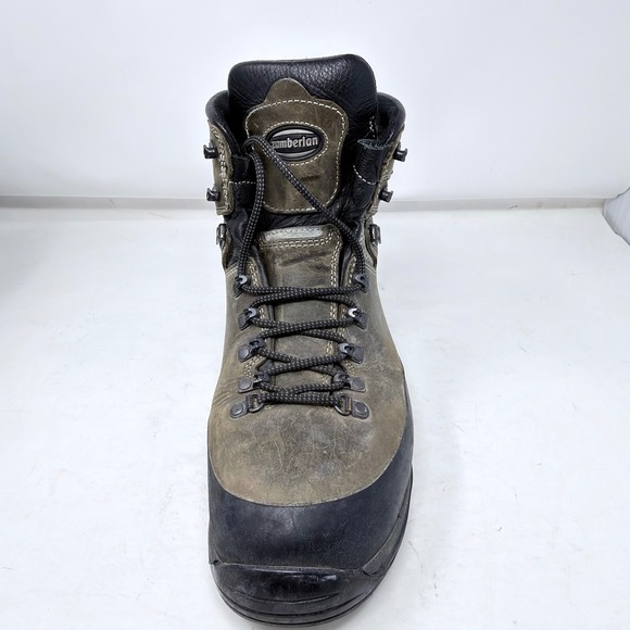 Zamberlan GTX Leather Hiking Boots Waterproof Vibram Made in Italy Mens Size 9.5 main image 7